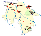Karte von Schleswig Holstein