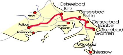 Roland Route - Karte