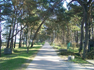 Baabe Strandpromenade