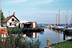 Dierhagen Hafen am Bodden