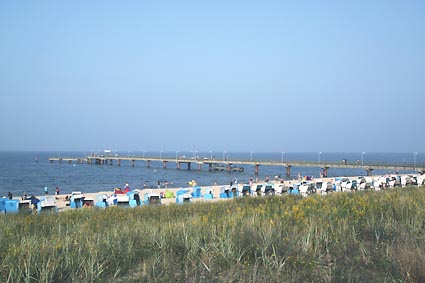 Göhren Strand und Seebrücke