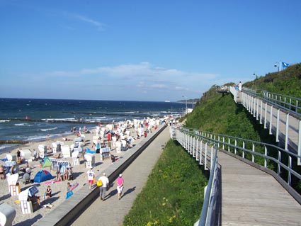 Nienhagen - Strand und Strandweg
