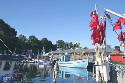 Sassnitz, Insel Rgen, alter Stadthafen