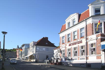 Sassnitz, Insel Rügen - Hafenstraße