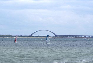 Surfing und Fehmarn Sundbrcke