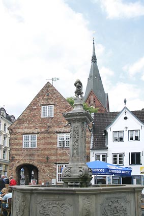 Flensburg Neptunbrunnen