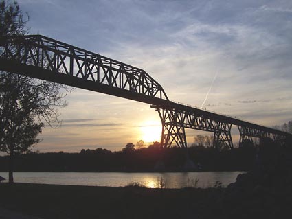 Eisenbahnbrücke Hochdonn