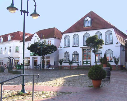 Meldorf Häuser am Markt