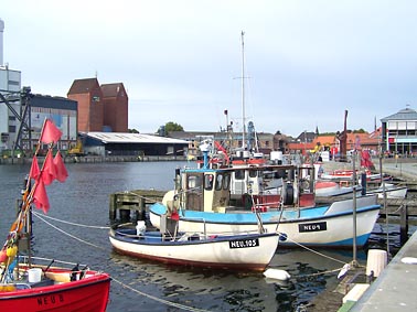 Neustadt Fischerboote
