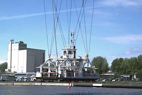 Schwebefaehre ber den Nord - Ostsee - Kanal Rendsburg